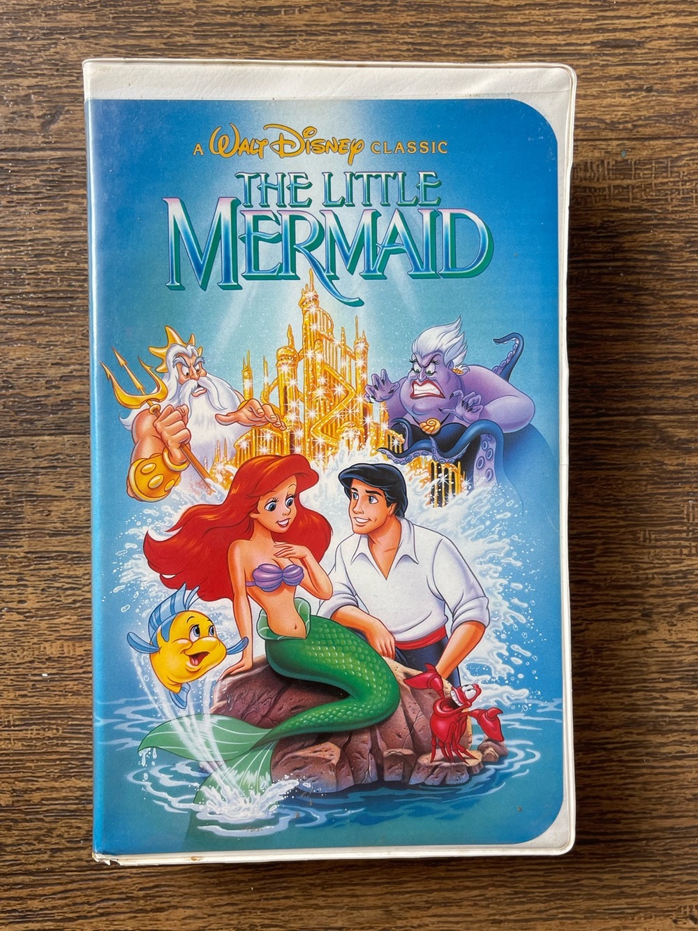 The Little Mermaid VHS #913 Walt Disney Classic Clamshell